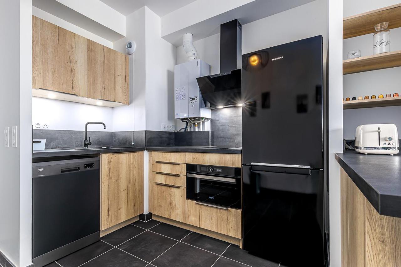 King Size Bed - Free Private Parking - Garden & Terrace - 14Min From Disneyland Ferrieres en Brie Bagian luar foto